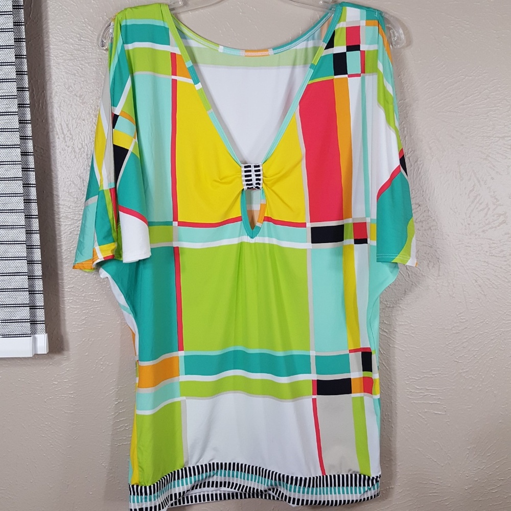 Trina Turk Mod Print Cover Up